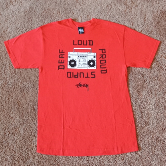 Stussy Other - Stussy X David Shrigley Boom Box Tee